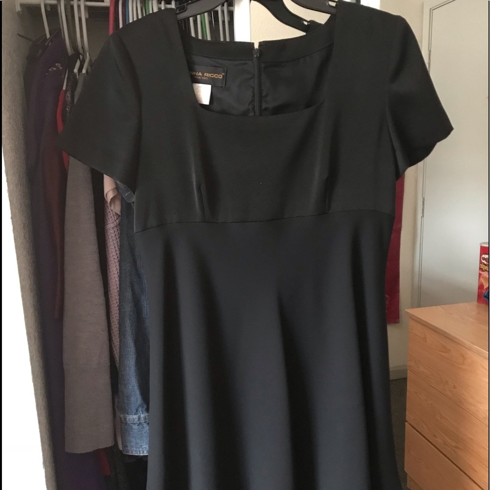 Layered Black Dress